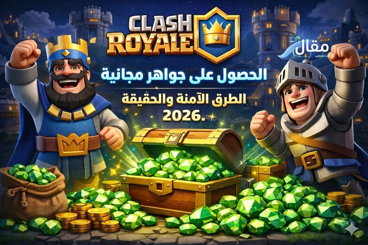 كلاش رويال الحصول على جواهر مجانية 2026